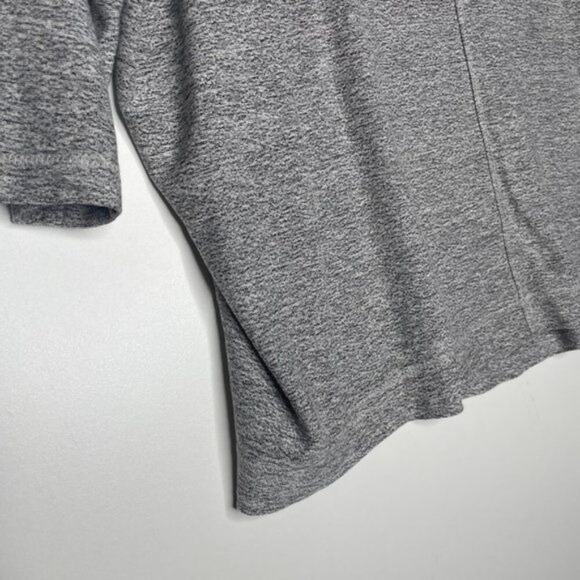 Lou & Gray Womens Top Size S Gray Light Oversized  Scoop Neckline Pullover Top - Picture 6 of 10